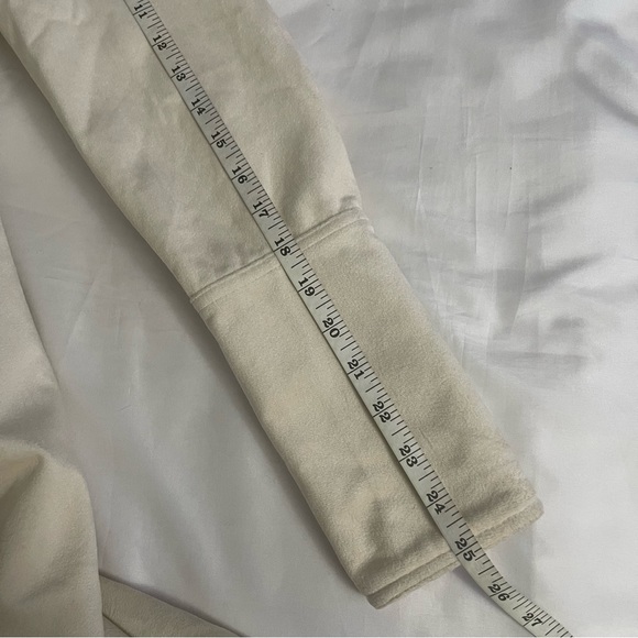 Cream velvet cutout blazer long sleeve  mini dress with buttons details - Picture 13 of 14